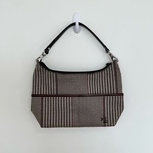 Vintage Ralph Lauren Y2K Houndstooth Plaid Mini Shoulder Bag